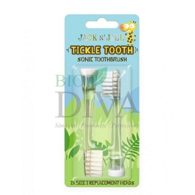 Rezerve periuță de dinți sonică Tickle Tooth Jack n' Jill