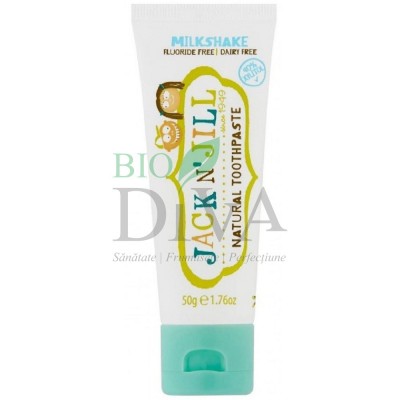 Pastă de dinți naturală pentru copii Milkshake Jack n' Jill