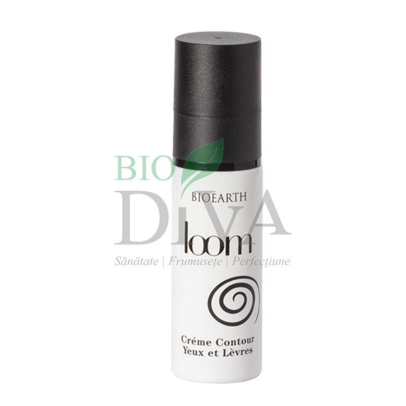 Cremă riduri ochi și buze cu extract de melc Loom Supreme Bioearth