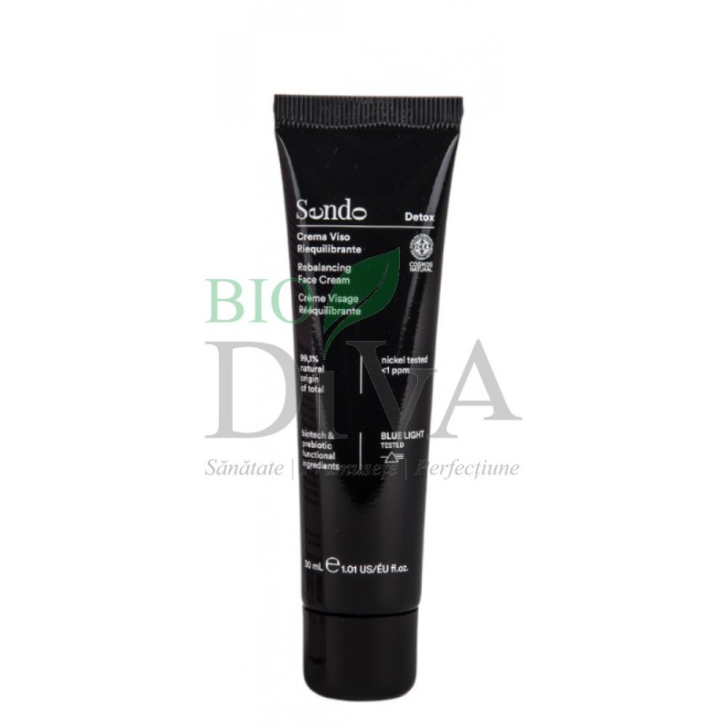 Cremă reechilibrantă Blue Light Protection (ten mixt/gras) 30 ml Sendo