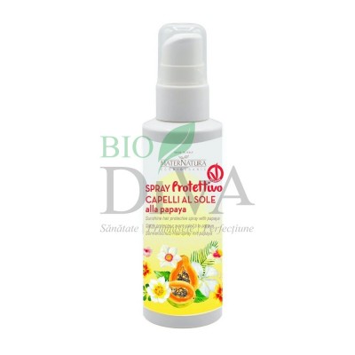 Spray păr expus la soare cu papaya 150 ml Maternatura