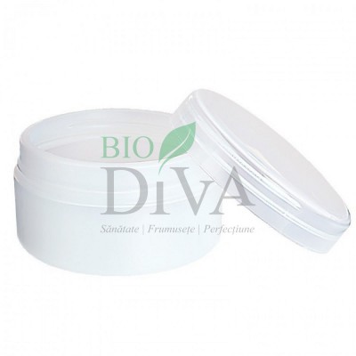 Recipient cosmetic din plastic cu pereți dubli 150 ml Akoma Skincare