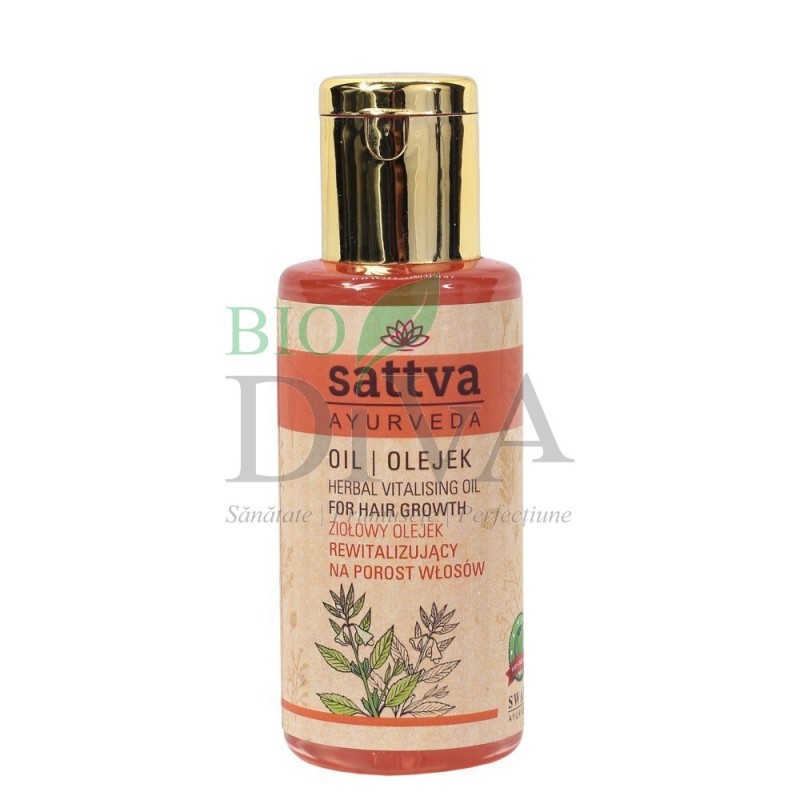 Ulei pentru creșterea părului 100 ml Sattva Ayurveda