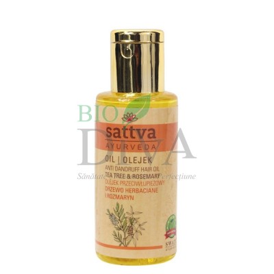 Ulei de păr antimătreață cu neem Sattva Ayurveda