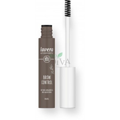 Gel colorant de styling și îngrijire pentru sprâncene Brow Control Hazel 02 Lavera