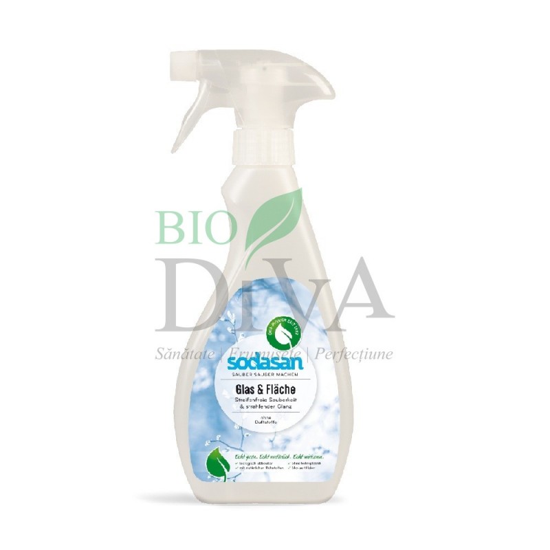Soluție ecologică de curățare a geamurilor 500ml SODASAN
