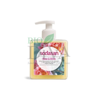 Săpun lichid și gel de duș ecologic cu trandafiri și măsline 300ml Sodasan