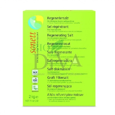 Sare regenerantă ecologică pentru mașina de spălat vase Sonett