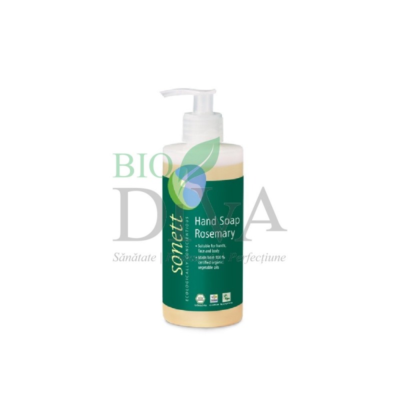 Săpun lichid ecologic cu rozmarin 300ml SONETT