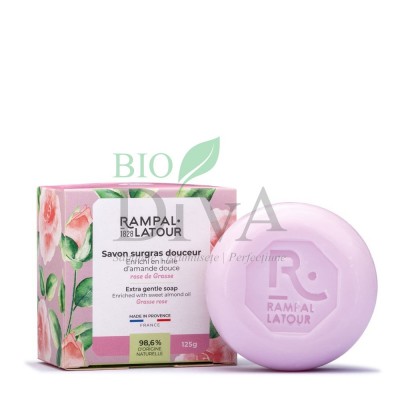 Sapun natural trandafir de Grasse RAMPAL LATOUR