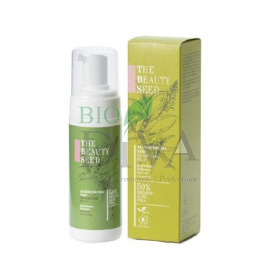 Spumă demachiantă bio cu aloe și gălbenele BIOEARTH