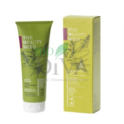 Lapte bio demachiant și hidratant Aloe Milk Bioearth