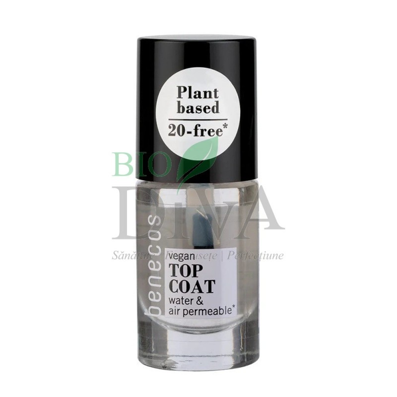 Lac de unghii Top Crystal 5ml Benecos