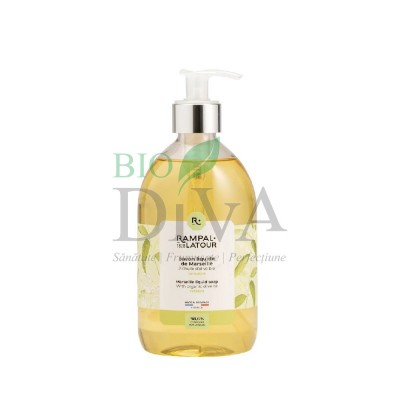 Săpun lichid de Marsilia cu verbină pentru mâini și corp 500ml Rampal Latour