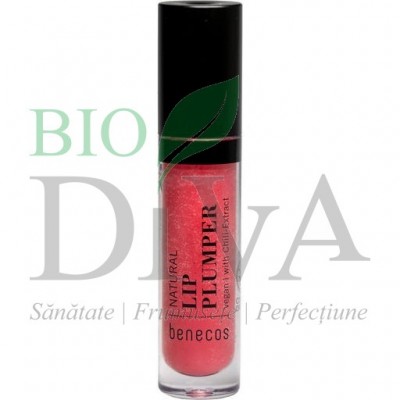 Ser volumizant natural pentru buze Benecos