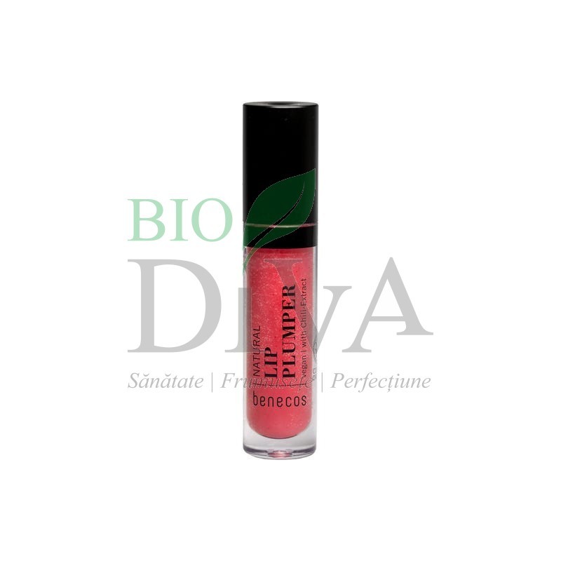 Ser volumizant natural pentru buze Benecos