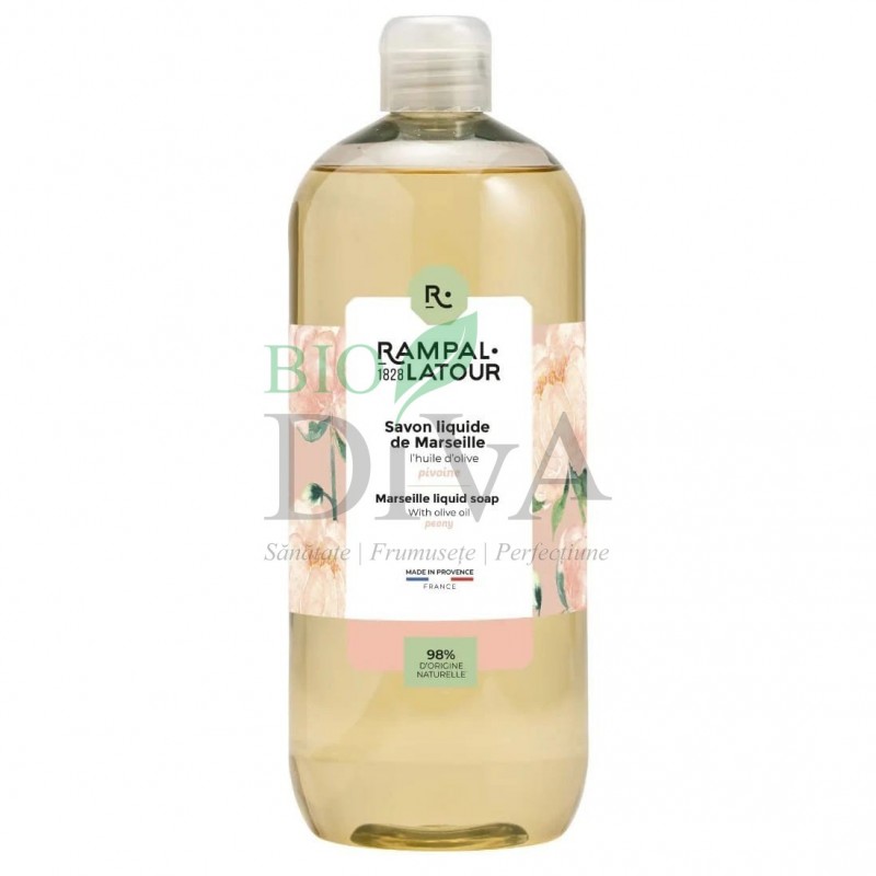 Săpun lichid de Marsilia cu verbină pentru mâini și corp 500ml Rampal Latour