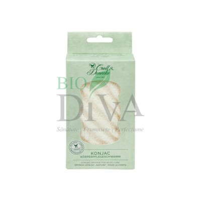 Burete konjac pentru corp Croll & Denecke