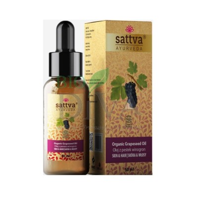 Ulei de struguri organic Sattva Ayurveda