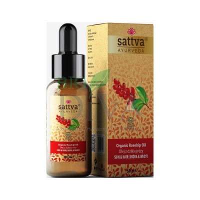 Ulei de macese organic 50ml Sattva Ayurveda