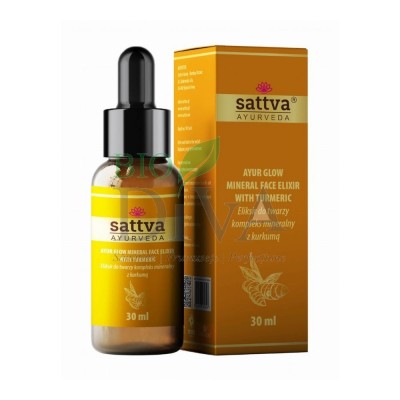 Ser de fata cu turmeric si minerale Ayur Glow 30ml Sattva Ayurveda