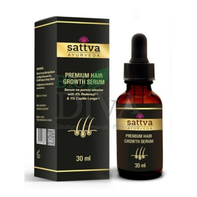 Ser pentru cresterea parului 30ml Sattva Ayurveda