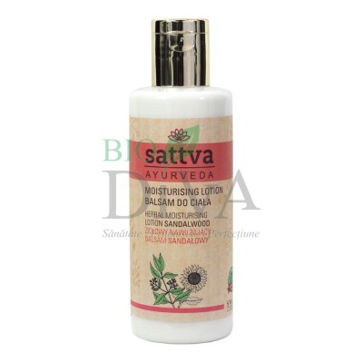 Lotiune de corp cu santal 210ml Sattva Ayurveda