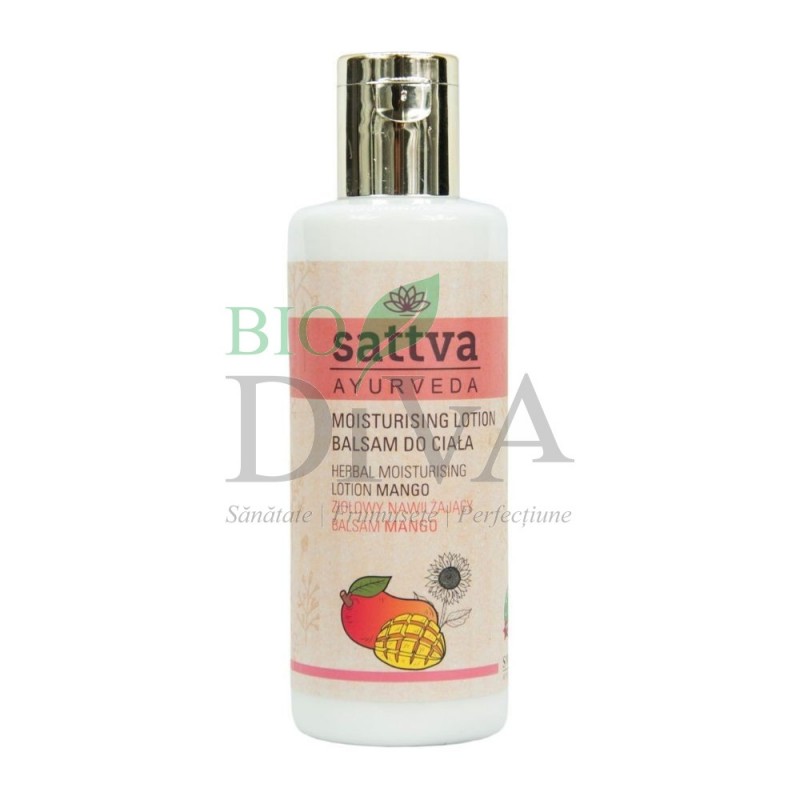 Lotiune de corp cu mango 210ml Sattva Ayurveda