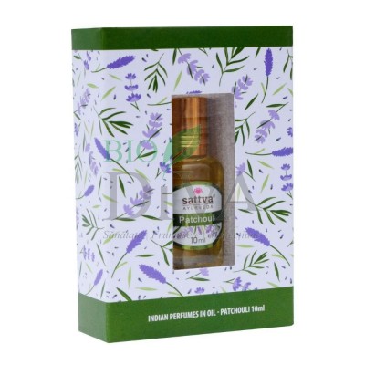 Ulei de parfum oriental Patchouli 10ml Sattva Ayurveda