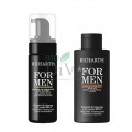Set produse pentru bărbierit spumă de ras și aftershave Bioearth