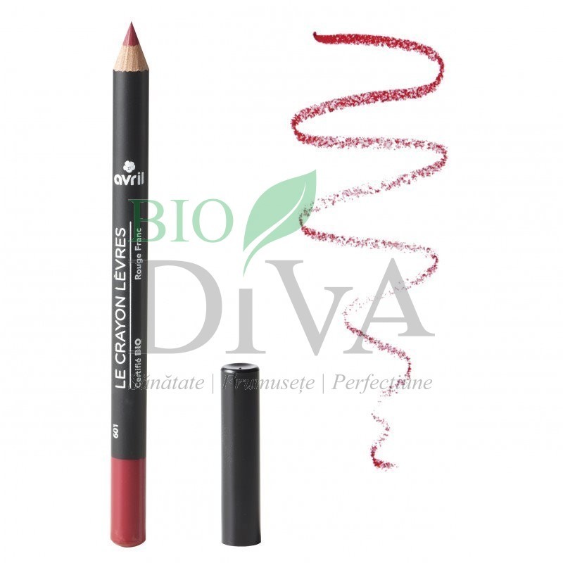 Creion contur buze cu unt de shea Red AVRIL