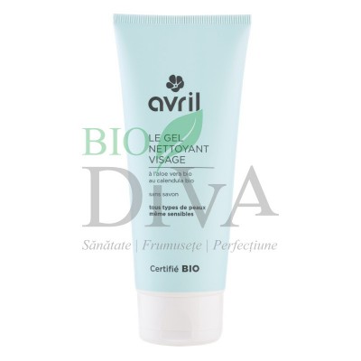 Gel bio de curățare pentru ten cu gălbenele Avril