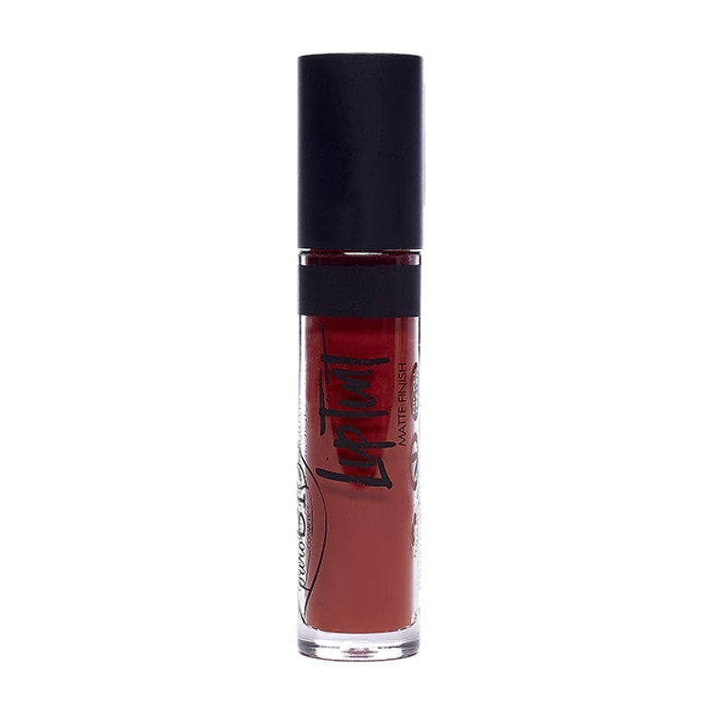 Ruj lichid natural Coral Red Purobio Cosmetics