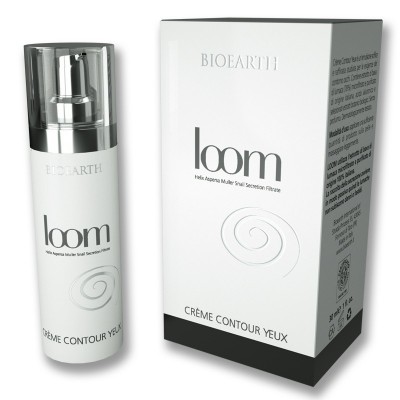 Cremă contur ochi bio cu melc Loom BIOEARTH