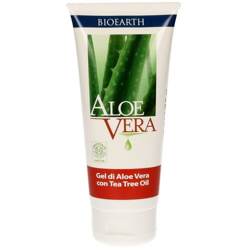 Gel de aloe vera cu arbore de ceai BIOEARTH