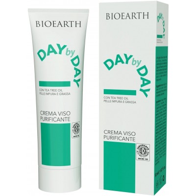 Cremă pentru ten acneic și gras Day by Day BIOEARTH