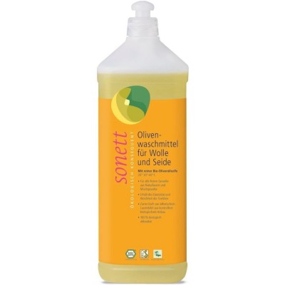 Detergent ecologic lichid pentru lână și mătase cu ulei de măsline Sonett