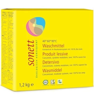 Detergent ecologic praf pentru rufe 1,2kg SONETT