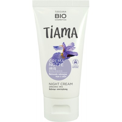 Cremă antirid de noapte cu iris bio Tiama