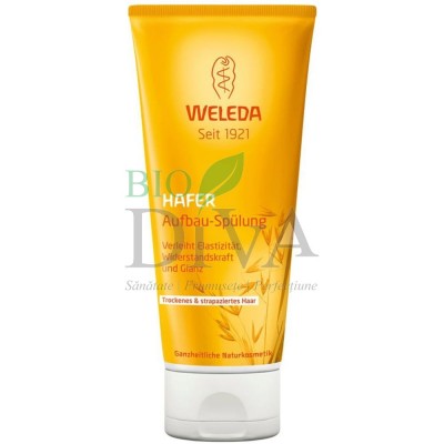 Balsam regenerant cu ovăz pentru păr uscat sau deteriorat Weleda