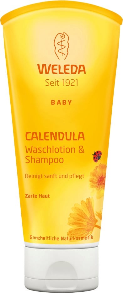 Loţiune de curăţare şi şampon cu gălbenele WELEDA